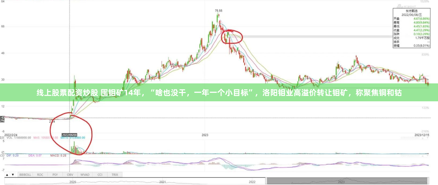 线上股票配资炒股 囤钼矿14年，“啥也没干，一年一个小目标”，洛阳钼业高溢价转让钼矿，称聚焦铜和钴