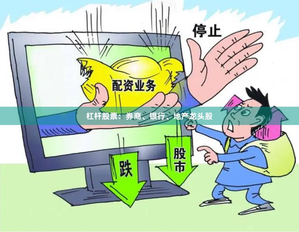 杠杆股票：券商、银行、地产龙头股